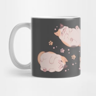 FFXIV - Lazy Fat Cats Mug